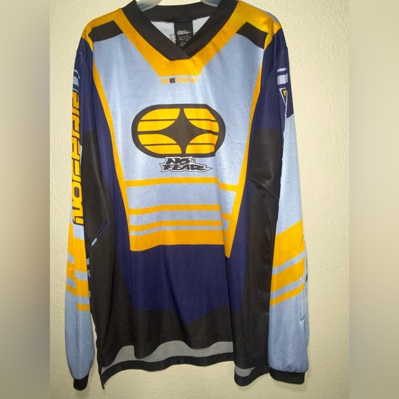 No Fear Other - No Fear Men's Blue and Yellow Jersey